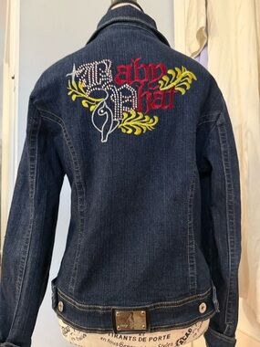 Y2K Baby Phat Rhinestone Denim Jacket